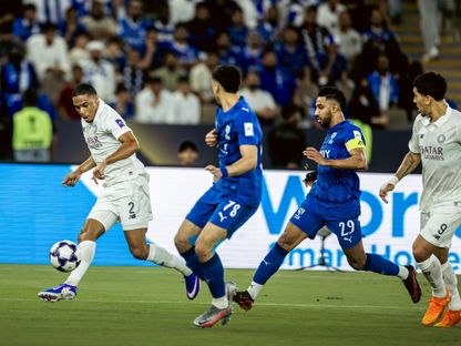 من مواجهة الهلال السعودي والسد القطري في ثمن نهائي دوري أبطال آسيا للنخبة - 13 أبريل 2026 - X/@AlsaddSC