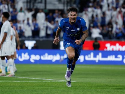 ماركوس ليوناردو مهاجم الهلال السعودي - 26 سبتمبر 2025 - REUTERS