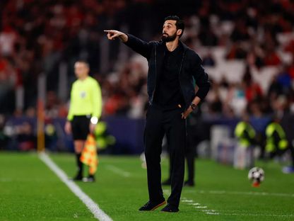 مدرب ريال مدريد ألفارو أربيلوا خلال مباراة ضد بنفيكا في دوري أبطال أوروبا - 17 فبراير 2026 - realmadrid.com