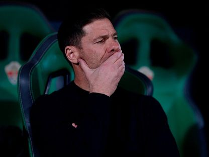 تشابي ألونسو مدرب ريال مدريد خلال لقاء إلتشي بالدوري الإسباني - 23 نوفمبر 2025 - Reuters