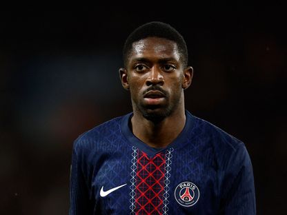 عثمان ديمبيلي من مباراة باريس سان جيرمان ورين بالدوري الفرنسي - 6 ديسمبر 2025 - Reuters