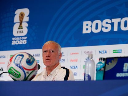 ديدييه ديشان مدرب المنتخب الفرنسي في المؤتمر الصحفي قبل مواجهة المغرب في ربع نهائي كأس العالم - 8 يوليو 2026 - Reuters