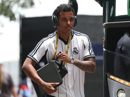 رودريغو قبل مباراة بين ريال مدريد والهلال في كأس العالم للأندية - 18 يونيو 2025 - Reuters