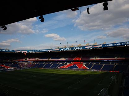 ملعب بارك دي برانس قبل مباراة أرسنال بنصف نهائي دوري أبطال أوروبا -  7 مايو 2025 - Reuters