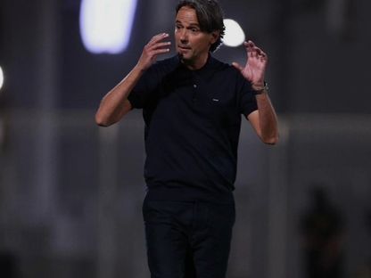 سيموني إنزاغي مدرب الهلال خلال مباراة الشباب بالدوري السعودي - 4 سبتمبر 2026 - X/@aawsat_spt