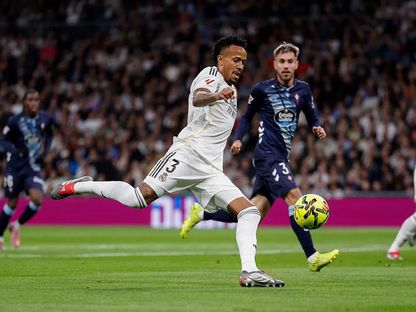 إيدر ميليتاو خلال مباراة بين ريال مدريد وسيلتا فيغو - 7 ديسمبر 2025 - realmadrid.com