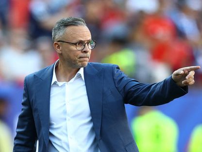 محمد وهبي خلال مباراة أسكتلندا والمغرب بكأس العالم - 19 يونيو 2026 - Reuters