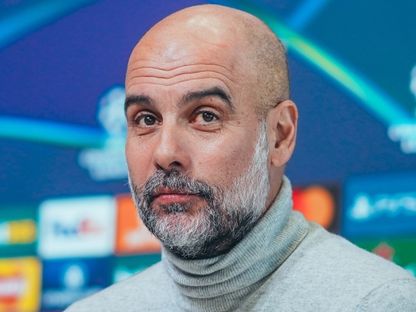 بيب غوارديولا مدرب مانشستر سيتي في المؤتمر الصحفي قبل مواجهة كلوب بروج في دوري أبطال أوروبا - 28 يناير 2025 - X/@ManCity