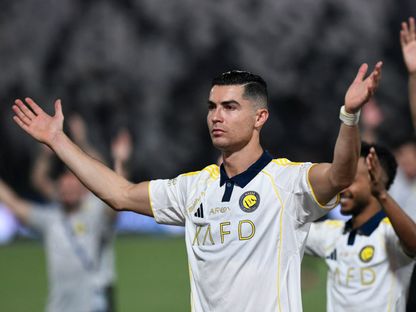 كريستيانو رونالدو بعد مباراة بين النصر والشباب - 7 مايو 2026 - REUTERS