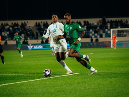 إيفان توني هداف الأهلي في مباراة الأخدود في الدوري السعودي - 10 يناير 2026 - X/@ALAHLI_FC
