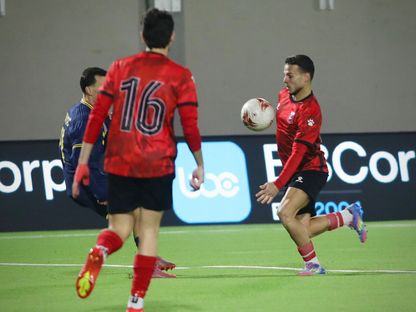 صورة من مباراة جويا الرياضي والتضامن صور في الدوري اللبناني - 27 فبراير 2026 - X/@thelfadotcom