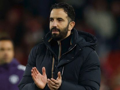 روبن أموريم بعد تعادل مانشستر يونايتد مع نوتنغهام فورست في الدوري الإنجليزي - 1 نوفمبر 2025 - Reuters