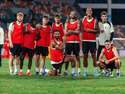 لاعبو ليفربول من الحصة التدريبية الأخيرة في هونغ كونغ - 23 يوليو 2025 - X/LFC