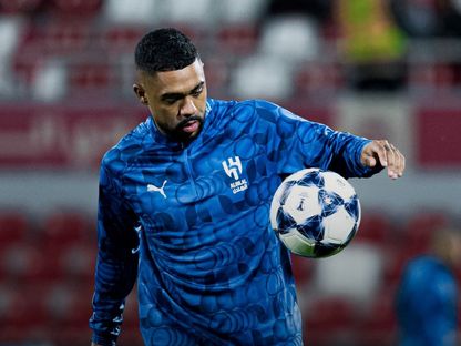 مالكوم لاعب الهلال قبل مواجهة الشارقة في دوري أبطال آسيا للنخبة - 22 ديسمبر 2025 - X/@Alhilal_FC