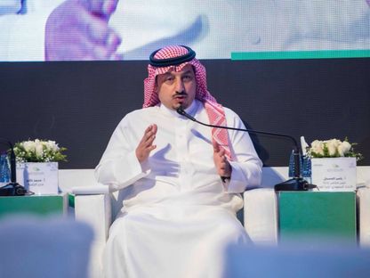 ياسر المسحل رئيس الاتحاد السعودي لكرة القدم في ندوة صحفية - - X/@saudiFF