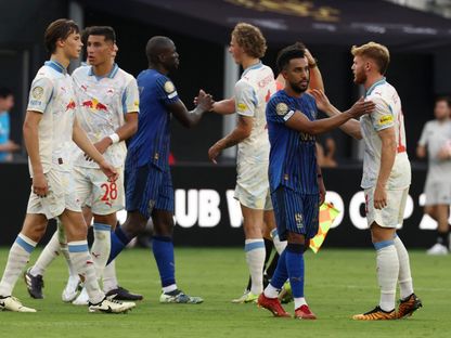 لاعبو الهلال وسالزبورغ بعد التعادل دون أهداف في كأس العالم للأندية - 22 يونيو 2025 - Reuters