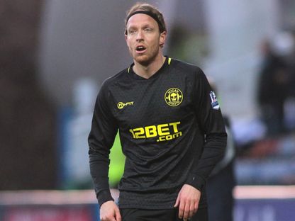 روني ستام لاعب ويغان السابق خلال مباراة هدرسفيلد تاون في كأس الاتحاد الإنجليزي - 17 فبراير 2013 - Reuters