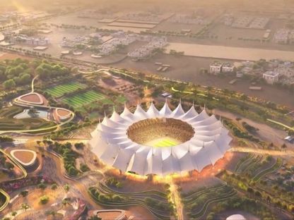 مشروع استاد مدينة الملك فهد الرياضية في الرياض - 12 ديسمبر 2024 - X/@SaudiProject