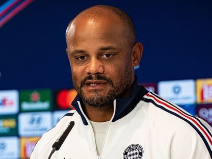 فينسنت كومباني مدرب بايرن ميونيخ في المؤتمر الصحفي قبل مواجهة بودو غليمت بدوري أبطال أوروبا - 9 سبتمبر 2026 - X/@FCBayern