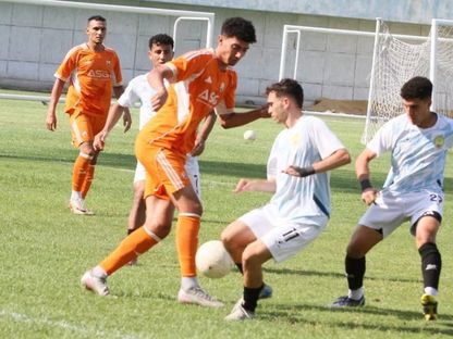 لقطة من مباراة ودية بين السكة الحديد وبروكسي قبل انطلاق الموسم - 14 أغسطس 2026 - FB/elsekaalhaded