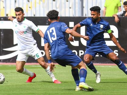 مباراة المصري البورسعيدي وإنبي في الدوري المصري الممتاز 20-5-2024 - Almasry/x