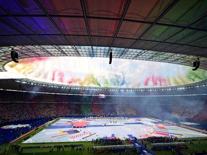 ملعب برلين في نهائي بطولة أوروبا "يورو 2024" بين ألمانيا وإسبانيا - 14 يوليو 2024 - Reuters