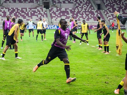 نغولو كانتي خلال تدريب للاتحاد السعودي - 19 أكتوبر 2025 - X/@ittihad