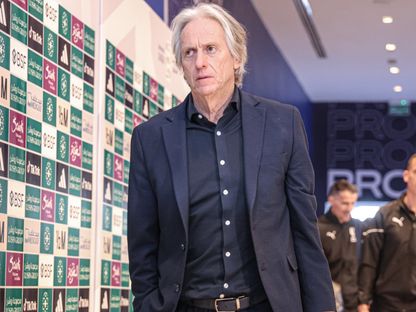 جورجي جيسوس مدرب الهلال قبل مواجهة الأخدود بدوري روشن السعودي - 31 يناير 2025 - X/@aawsat_spt