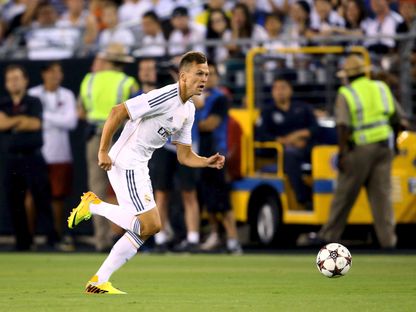 دنيس تشيريشيف خلال مباراة ودية بين ريال مدريد ولوس أنجلوس غالاكسي - 1 أغسطس 2013 - Mark J. Rebilas-USA TODAY Sports