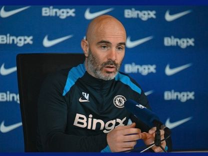 مدرب تشيلسي إنزو ماريسكا خلال مؤتمر صحافي - 24 يناير 2025 - X/ChelseaFC