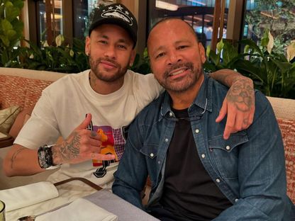 نيمار جونيور لعب سانتوس رفقة والده - 31 أكتوبر 2024 - X/@neymarjr