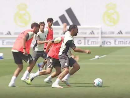 داني كارفاخال في تدريبات ريال مدريد - Realmadrid.com