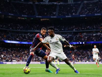 فينيسيوس جونيور خلال مباراة بين ريال مدريد وليفانتي - 17 يناير 2026 - realmadrid.com