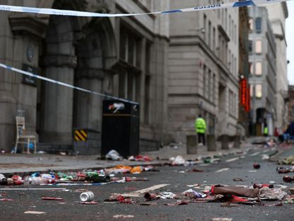 أثار دهس حشداً من مشجعي ليفربول خلال احتفالهم بلقب الدوري الانجليزي - 29 مايو 2025 - Reuters