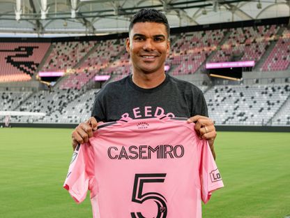 البرازيلي كاسيميرو يلتحق بنادي إنتر ميامي الأميركي - 22 يوليو 2026 - X/InterMiamiCF