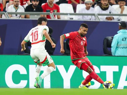 من مباراة المغرب وعمان في كأس العرب - 5 ديسمبر 2025 - X/@Oman_NT