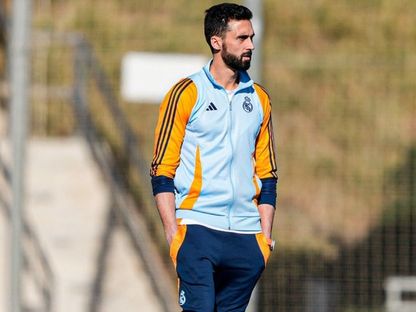 ألفارو أربيلوا مدرب ريال مدريد للشباب - - X/@EditionMerengue