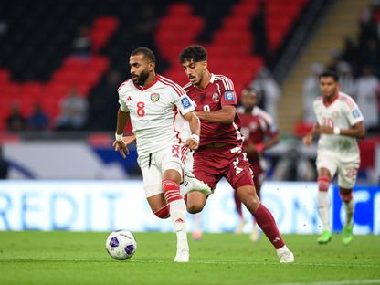 من مواجهة الإمارات وقطر في التصفيات المؤهلة إلى نهائيات كأس العالم قطر 2026 - 5 سبتمبر 2024 - X/UAEFNT