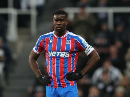 مارك غويهي من مباراة كريستال بالاس ونيوكاسل بالدور ي الإنجليزي الممتاز - 4 يناير 2026 - Reuters