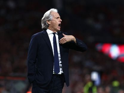 جورجي جيسوس خلال مباراة البرتغال والنرويج بدوري الأمم الأوروبية - 4 أكتوبر 2026 - Reuters