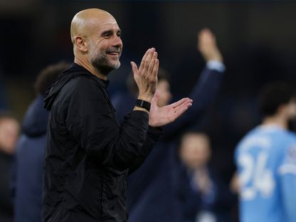 مدرب مانشستر سيتي بيب غوارديولا بعد مباراة ضد ليفربول - 9 نوفمبر 2025 - Action Images via Reuters
