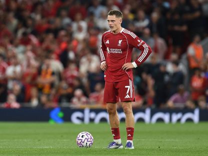 فلوريان فيرتز لاعب ليفربول خلال مواجهة بورنموث في الدوري الإنجليزي الممتاز - 16 أغسطس 2025 - REUTERS