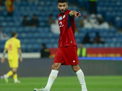 عبد القادر بدران لاعب ضمك في مباراة القادسية بالدوري السعودي - 9 أبريل 2026 - X/@StatsSPL