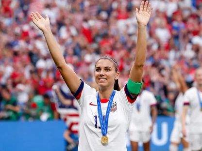 أسطورة كرة القدم الأميركية للسيدات أليكس مورغان تعلن الاعتزال - 5 سبتمبر 2024 - X/@USWNT