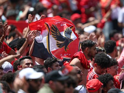جمهور الأهلي خلال مواجهة بالميراس في كأس العالم للأندية - 19 يونيو 2025 - IMAGN IMAGES via Reuters Connect
