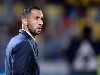 الدولي المغربي السابق المهدي بنعطية المستشار الرياضي لأولمبيك مارسيليا الفرنسي لكرة القدم - x/GuillaumeTarpi