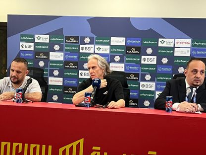 جورجي جيسوس مدرب الهلال في مؤتمر صحفي بعد الخسارة من القادسية - 3 مايو 2026 - x@aawsat_spt
