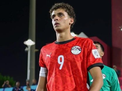 حمزة عبد الكريم مهاجم الأهلي ومنتخب مصر للشباب - 11 نوفمبر 2025 - hamzaabdelkarim - instagram