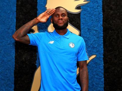 فرانك كيسي بعد انضمامه إلى أتالانتا الإيطالي - 29 أغسطس 2026 - X/@Atalanta_BC