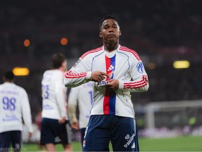 إندريك بعد تسجيله هدفاً لليون في مرمى ميتز - 26 يناير 2026 - ol.fr